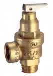 Pojistn ventil DN15 - 2,5 bar 1/2" mosaz