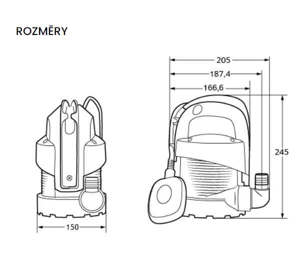 CW 200 rozmry