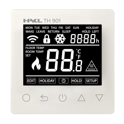 HAKL TH901 digitln termostat - bl