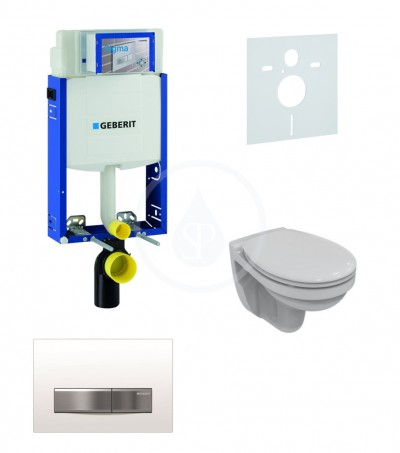 Sada pro zvsn WC + klozet a sedtko softclose Ideal Standard Quarzo - sada s tlatkem Sigma50, vpl bl