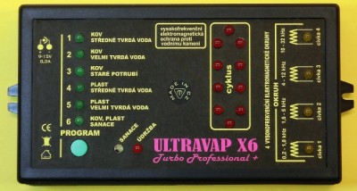 DOKTOR VAP X6 ULTRAVAP profesional+ - ( dvojnsobn cvka - vy inost ) ODSTAOVA VODNHO KAMENE