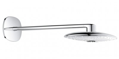 Hlavov sprcha 360 Duo, 2 proudy, sprchov rameno 450 mm, chrom