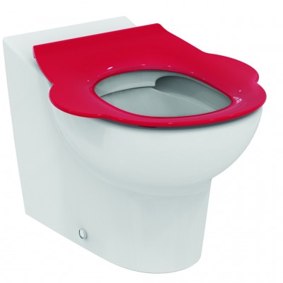 WC sedátko dětské 3-7 let (S3123) bez poklopu, červená