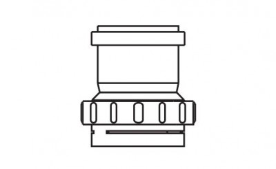 ALM FLEX adaptr DN80 hrdlo