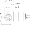 Montn tleso pro sprchovou baterii pod omtku DN15