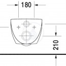 Zvsn klozet, 360 mm x 575 mm, bl - klozet