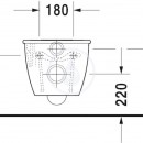 Zvsn klozet, 370 mm x 540 mm, bl - klozet