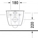 Zvsn klozet Darling New, 370 mm x 620 mm, bl - klozet