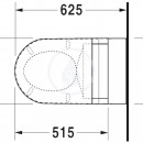 Zvsn klozet Darling New, 370 mm x 620 mm, bl - klozet