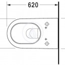 Zvsn klozet, 375 mm x 620 mm, bl - klozet