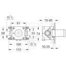 Rapido C - tleso pro ventil pod omtku