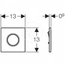 Pneumatick ovldn splachovn pisor Typ 01, alpsk bl