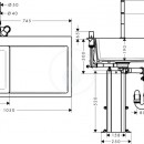 Set dezu a baterie C51-F450-12, grafitov ern/chrom