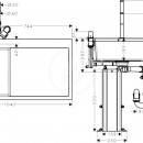 Set dezu a baterie C71-F450-12, chrom