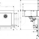 Set dezu a baterie C71-F765-10, chrom