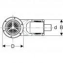 Sada pro zvsn WC + klozet a sedtko Ideal Standard Tesi - sada s tlatkem Sigma01, chrom