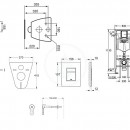 Sada pro zvsn WC + klozet a sedtko softclose Ideal Standard Tesi