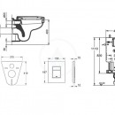 Sada pro zvsn WC + klozet a sedtko softclose Ideal Standard Quarzo