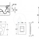 Sada pro zvsn WC + klozet a sedtko Villeroy & Boch