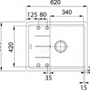 Fragranitov dez BFG 611-62, 620x500 mm, pskov melr