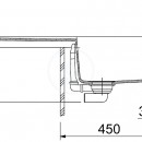 Fragranitov dez BFG 611-78, 780x500 mm, onyx