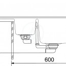 Fragranitov dez BFG 651-78, 780x500 mm, ed kmen