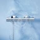 Termostatick sprchov baterie, chrom