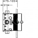 Montn tleso pro baterii pod omtku DN15