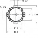 Montn tleso pro baterii pod omtku DN20