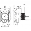 Montn tleso pod omtku DN15