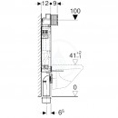 Montn prvek pro zvsn WC, 108 cm, splachovac ndrka pod omtku Sigma 12 cm