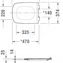 WC sedtko se sklpnm SoftClose, bl