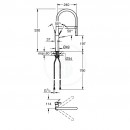 Dezov baterie s flexibilnm ramenem, Hard Graphite