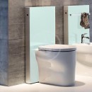 Sanitrn modul pro stojc WC, 101 cm, spodn pvod vody, mtov zelen