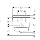 Elektronick bidet Mera Classic zvsn, SoftClosing, alpsk bl