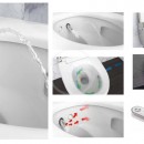 Elektronick bidet Mera Classic zvsn, SoftClosing, alpsk bl