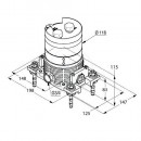 Podomtkov tleso Flexx Boxx, DN20