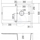 Fragranitov dez MRG 611, 780x500 mm, pskov melr