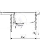 Fragranitov dez MRG 611-62, 620x500 mm, bl-led