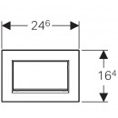 Ovldac tlatko Sigma30, splachovn Start/Stop, bl/chrom