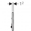 Ovldac tlatko Sigma30, splachovn Start/Stop, bl/chrom