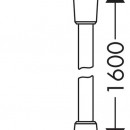 Sprchová hadice Comfortflex, 1600 mm, chrom