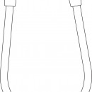 Sprchová hadice Idealflex 1,6 m, chrom