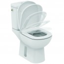 WC sedátko softclose, 366 x 428 x 27 mm, bílá