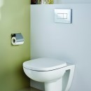 WC sedátko softclose, 366 x 428 x 27 mm, bílá