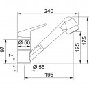 Pkov dezov baterie FC 9547.071, onyx