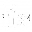 Nimco - ATRI - Dvkova tekutho mdla, pumpika plast - AT 5031-20