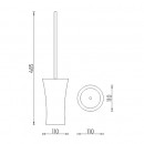 Nimco - ATRI - Stojnkov WC kart - AT 5094-60