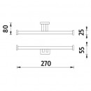 Nimco - KEIRA - Drk na toaletn papr dvojit - KE 22055MD-26