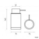 Nimco - LIO - Dvkova tekutho mdla, pumpika plast - Li 25031-90